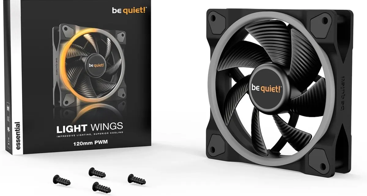 Be Quiet! Light Wings PWM High-speed Single Pack - Ventilatorhuis