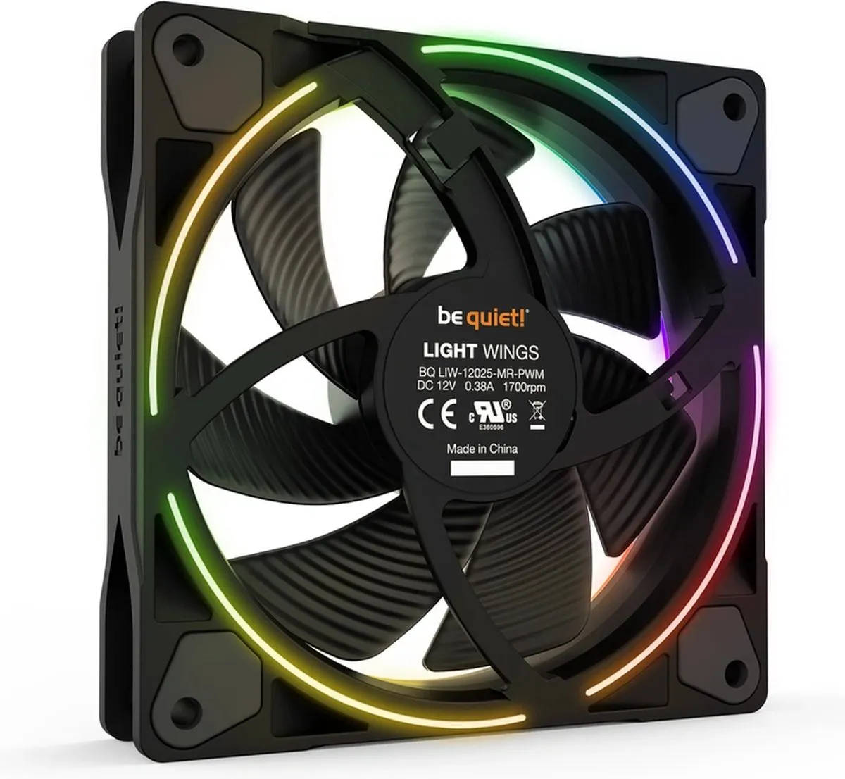 Be Quiet! Light Wings PWM High-speed Single Pack - Ventilatorhuis