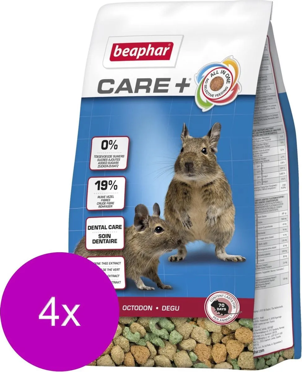 Beaphar Xtra Vital Care Plus Degoevoer - 20 Stuks (4x700g)