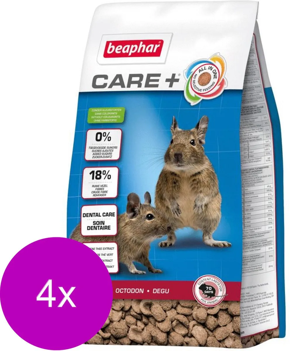 Beaphar Xtra Vital Care Plus Degoevoer - 20 Stuks (4x700g)