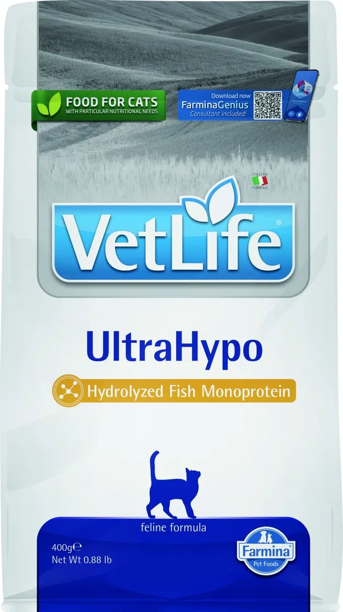 Farmina VetLife UltraHypo Kattenvoer 400g