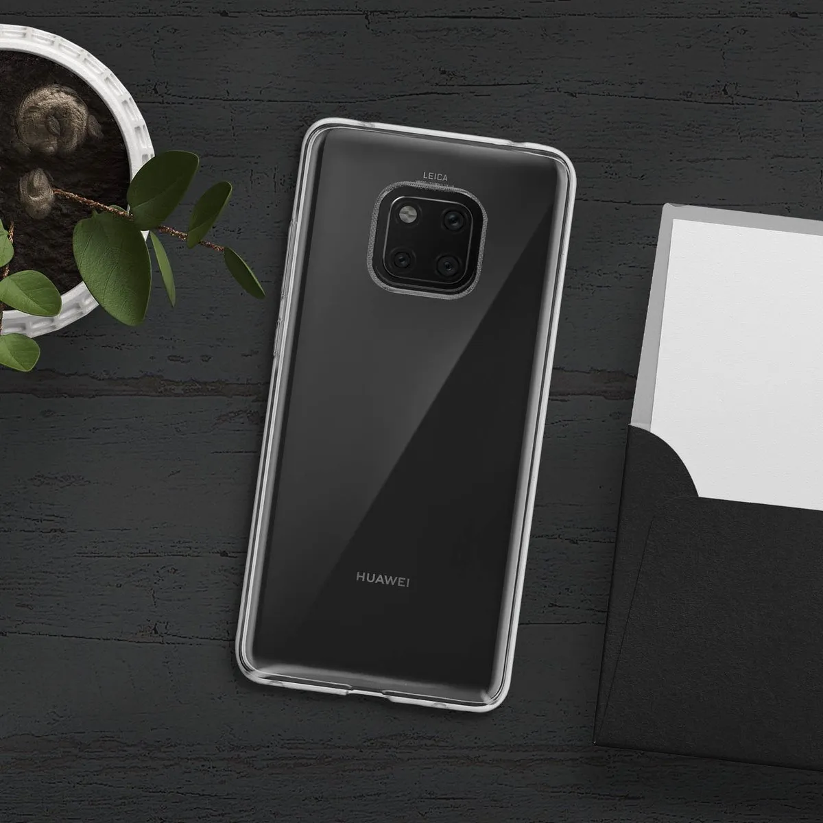 Huawei TPU Case Mate 20 Pro 51992764 - Transparant - afbeelding 6 van 6
