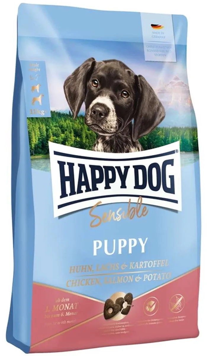 Happy Dog Sensible Puppy Zalm Aardappel 1kg