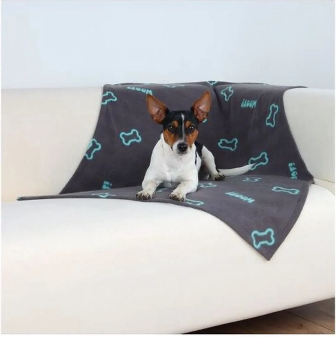 Trixie Beany Fleece Hondendeken - One size - Blauw