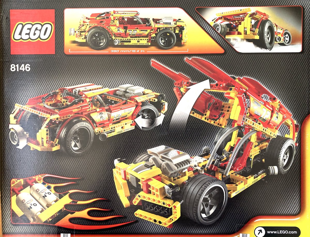 lego 8146 Nitro Muscle nieuw ongeopend