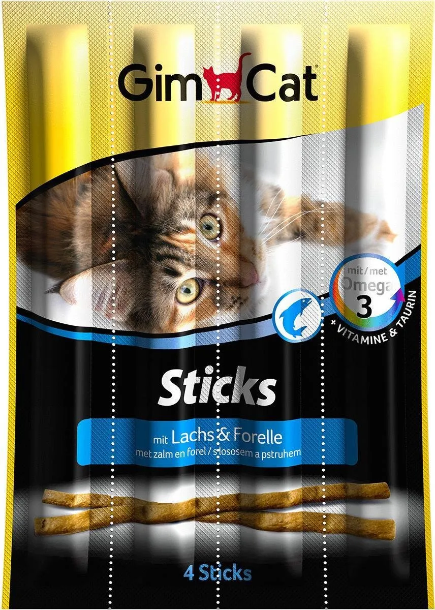 GimCat Sticks Zalm & Forel