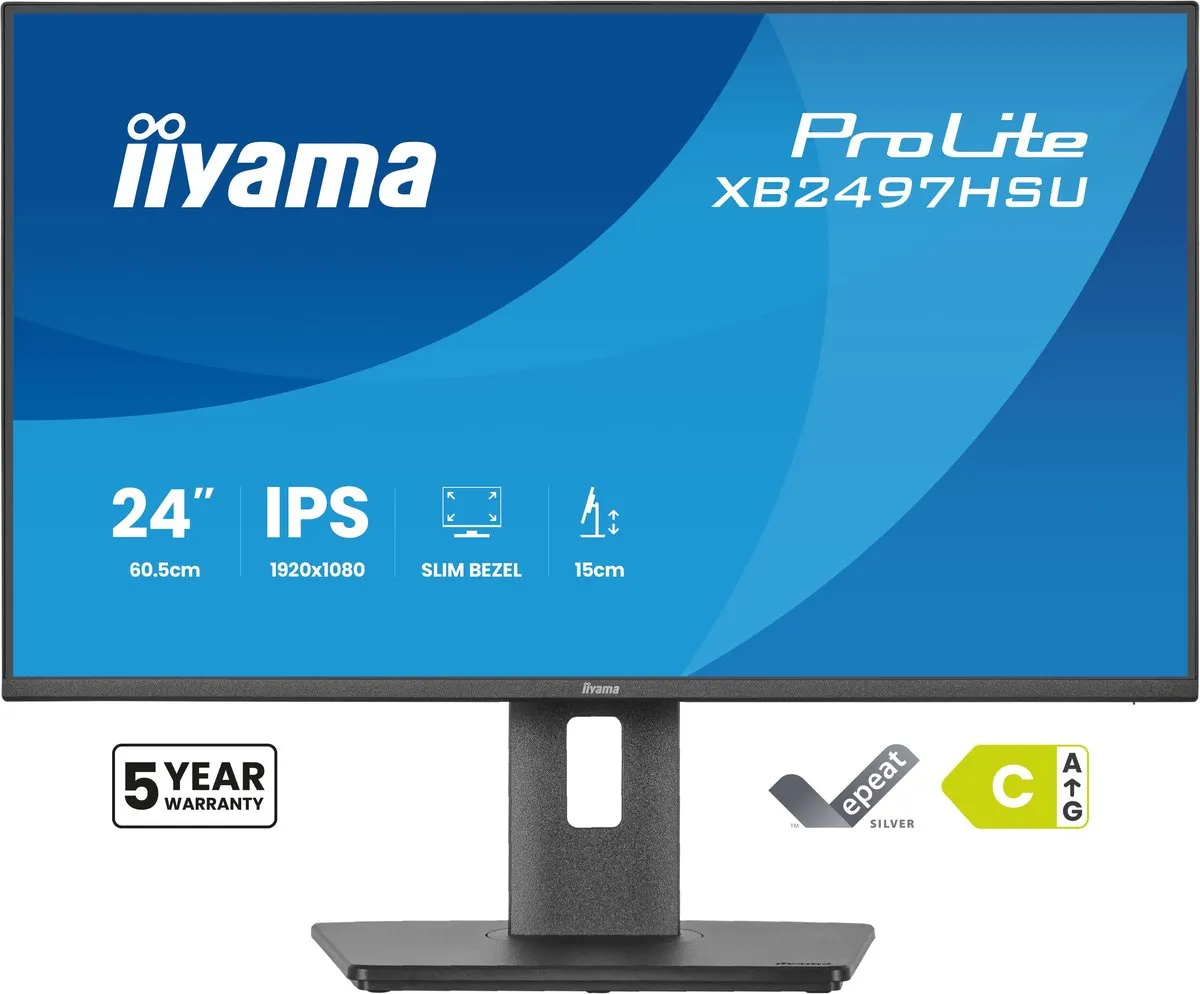 iiyama ProLite XB2497HSU-B1 Monitor 24" Full HD IPS