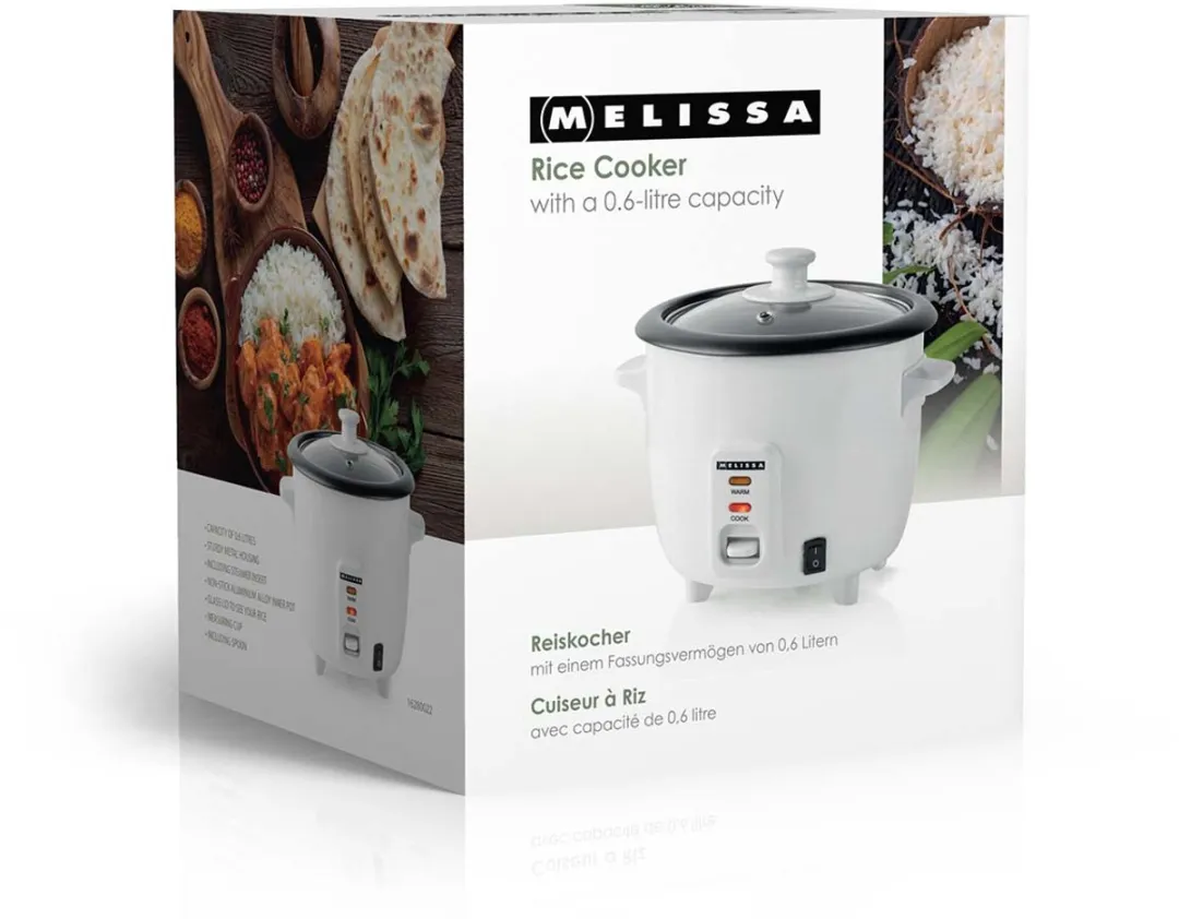 Nedis Melissa 16280022 Rijstkoker 0,6L - 300W - Wit - afbeelding 6 van 6