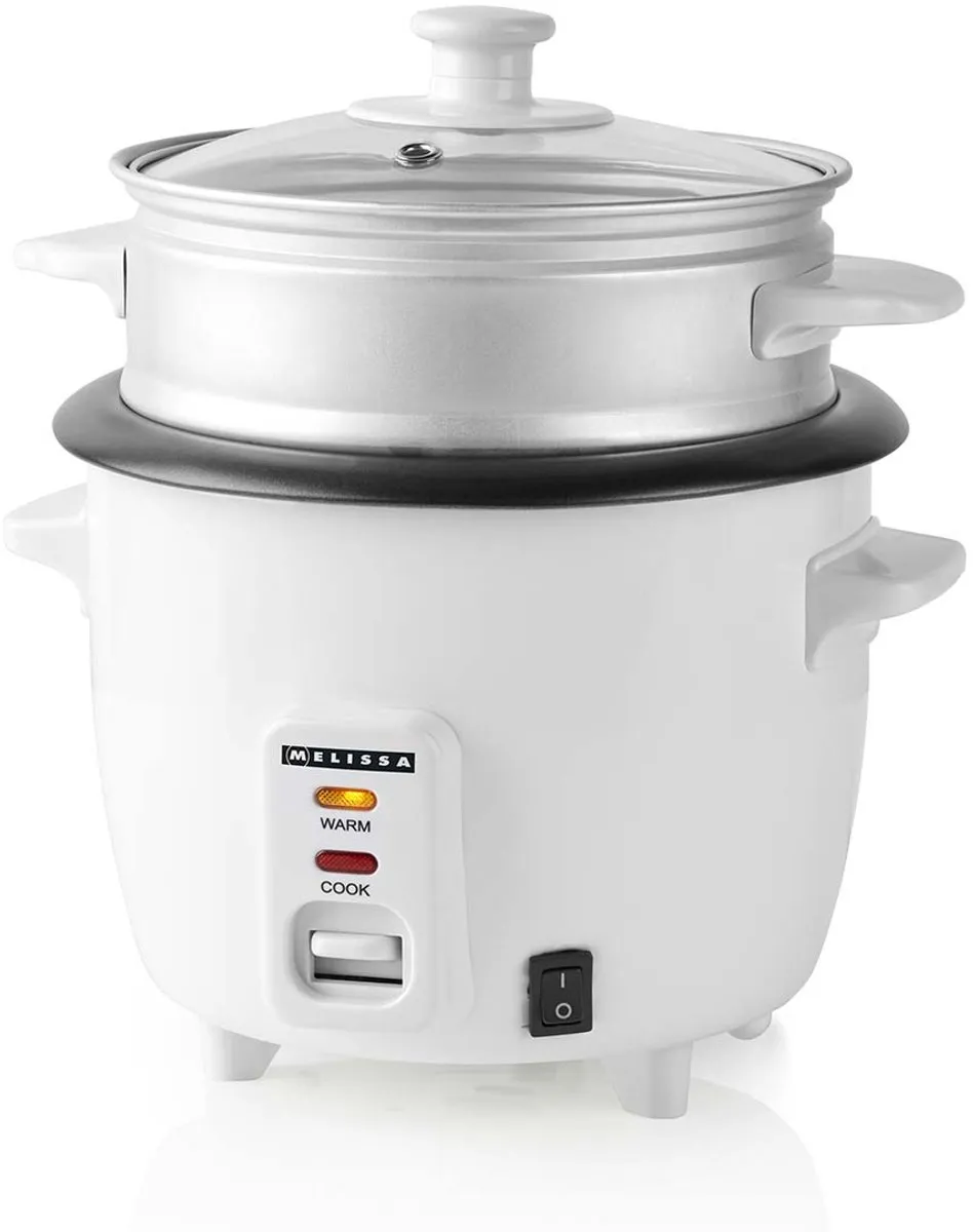 Nedis Melissa 16280022 Rijstkoker 0,6L - 300W - Wit