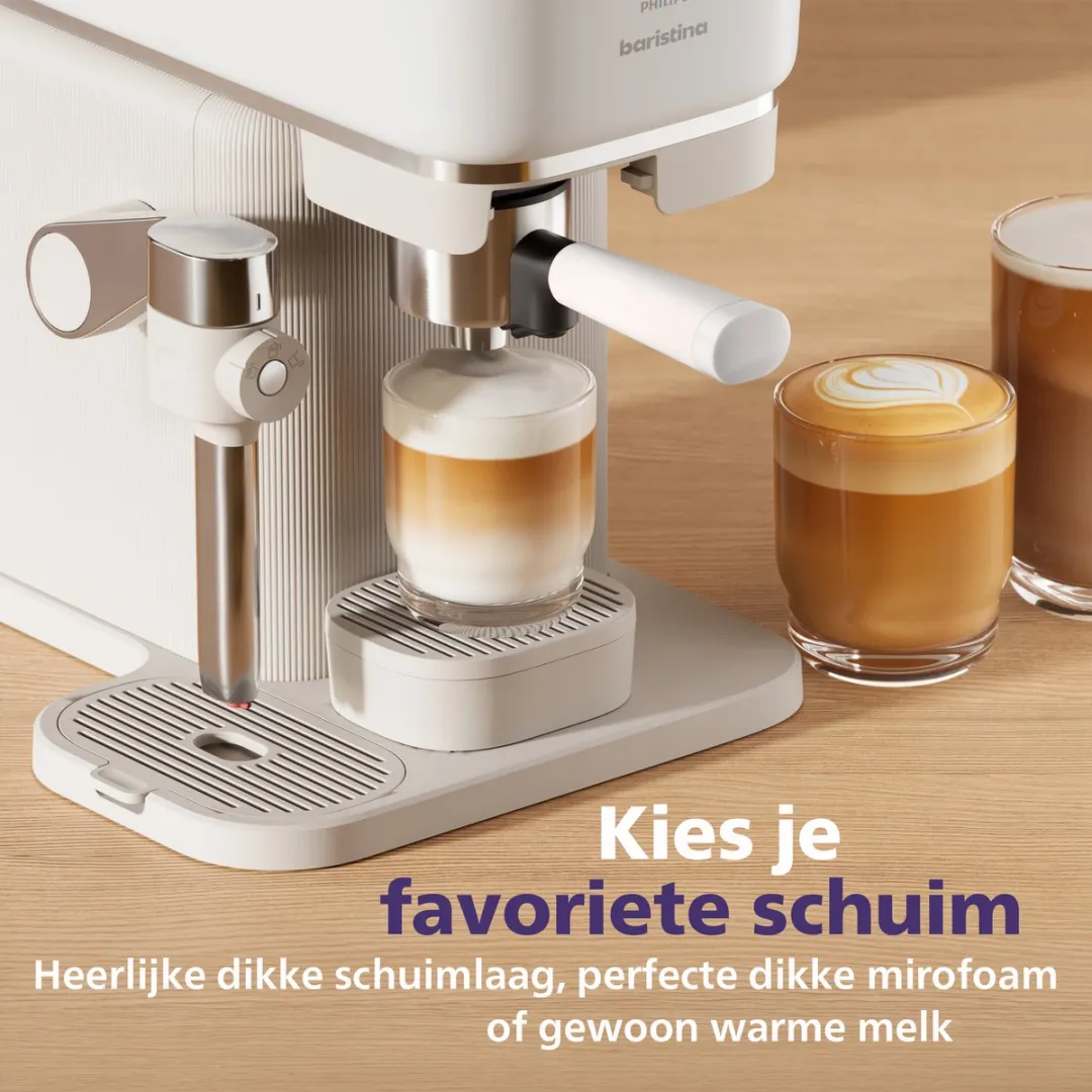Philips Baristina Latte BAR400/00 Espressomachine - Wit