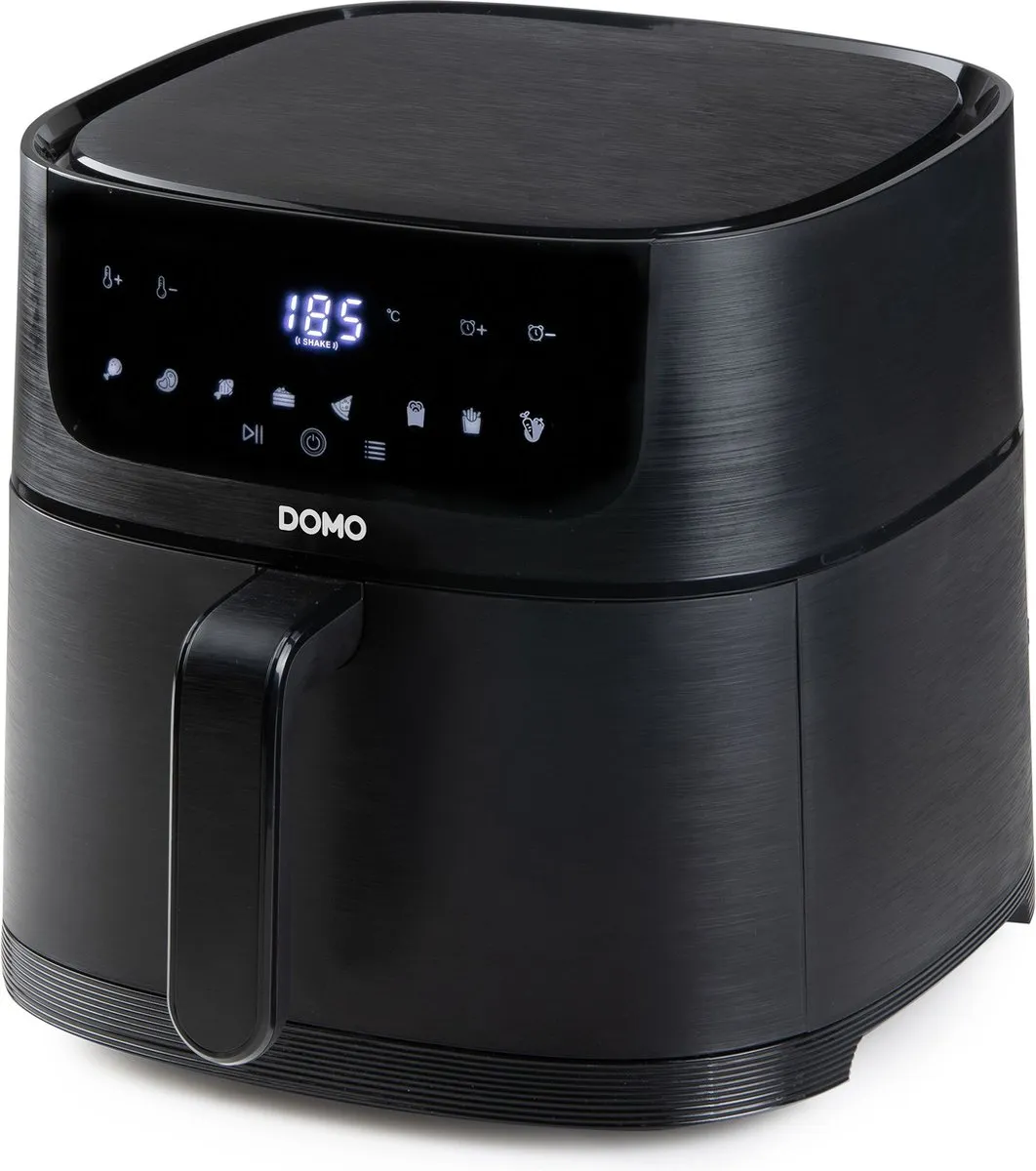 Domo DO539FR Airfryer XXL 1500W - 6L - Zwart - afbeelding 6 van 6