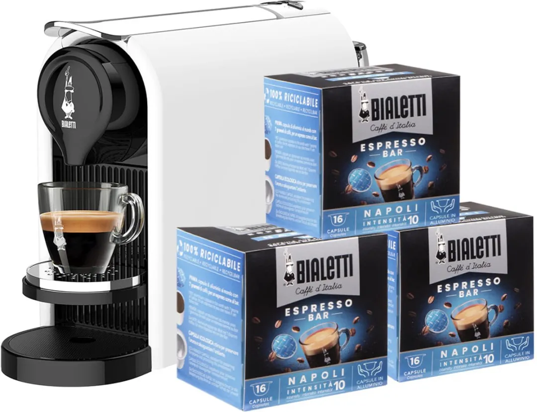 Bialetti Gioia Plus Half Automatische Koffiepadmachine 0,5L