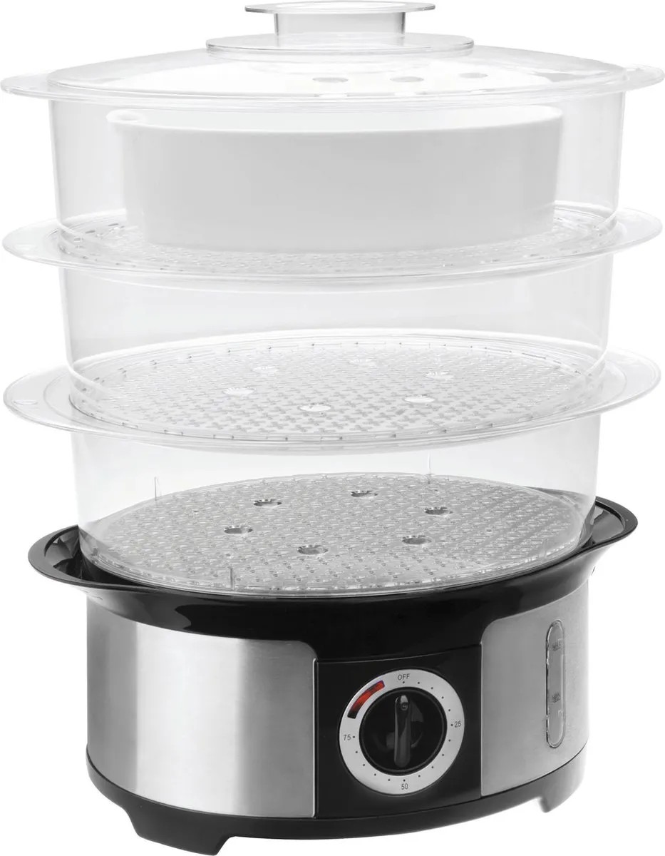 Lacor 69121 Stoomkoker 12L - RVS