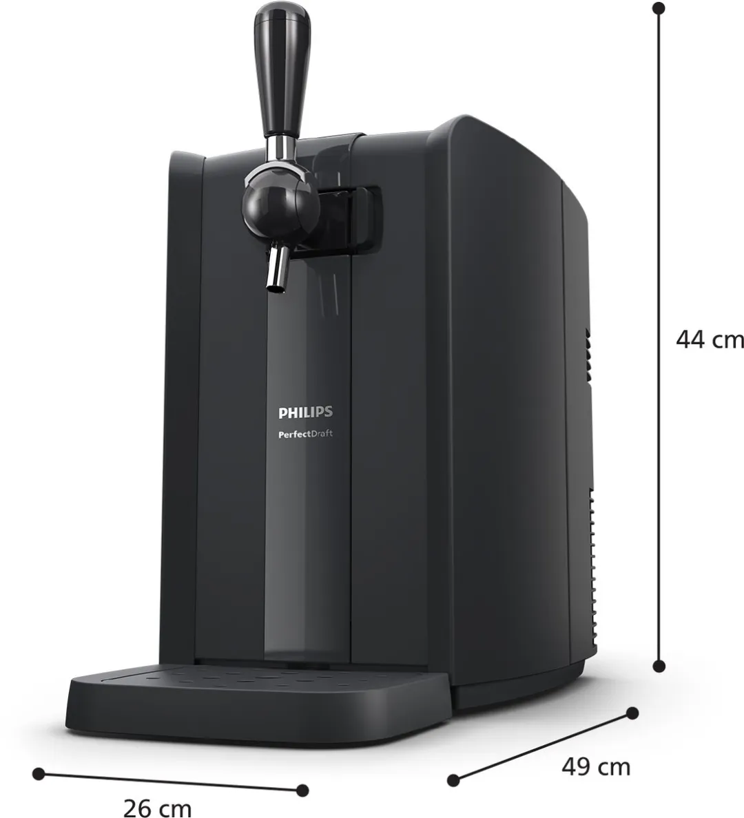 Philips PerfectDraft 5000 Series HD3761/60 Biertapmachine - Zwart