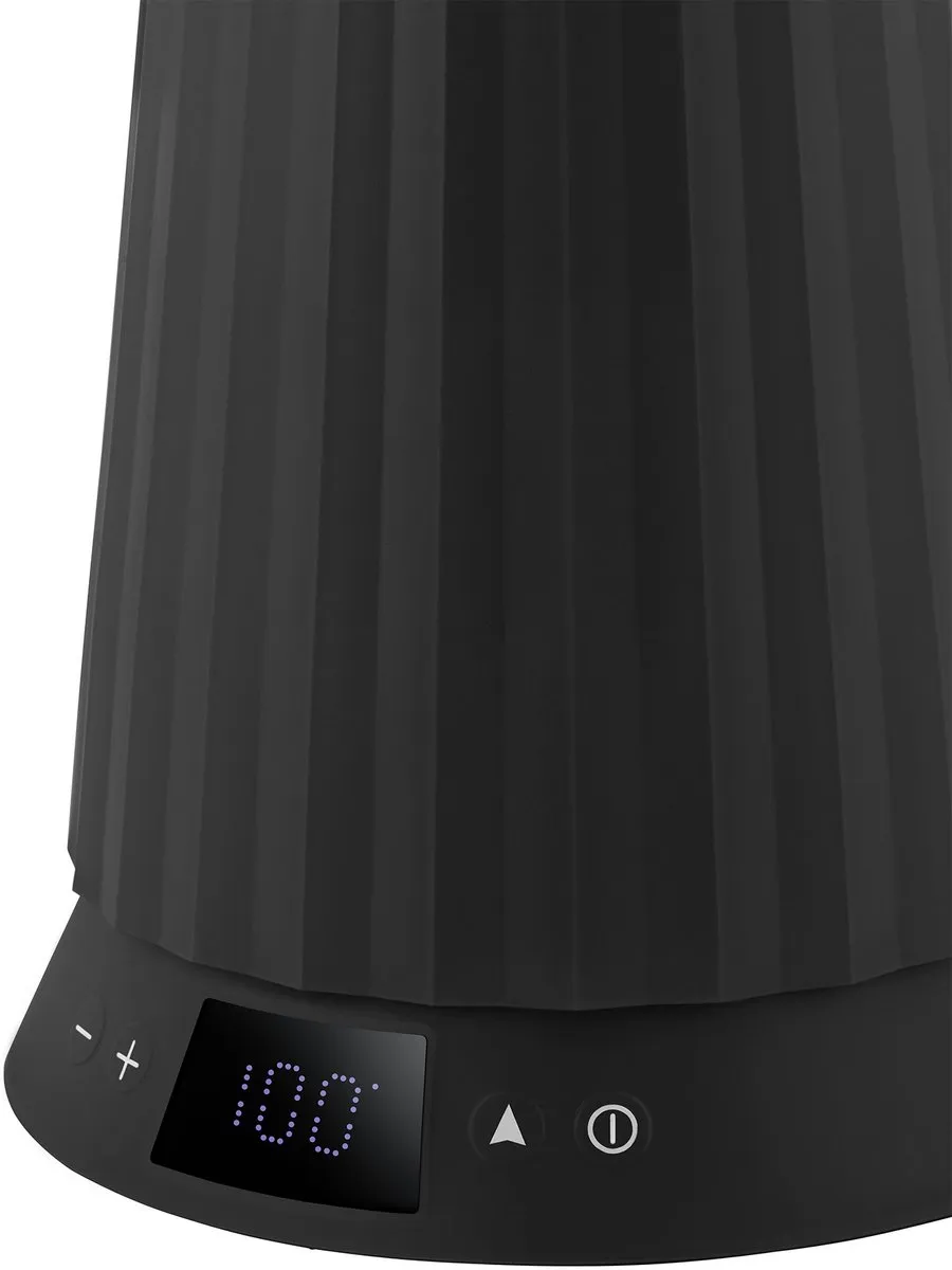 Alessi Plisse Waterkoker 1,7L - 2400W - Zwart