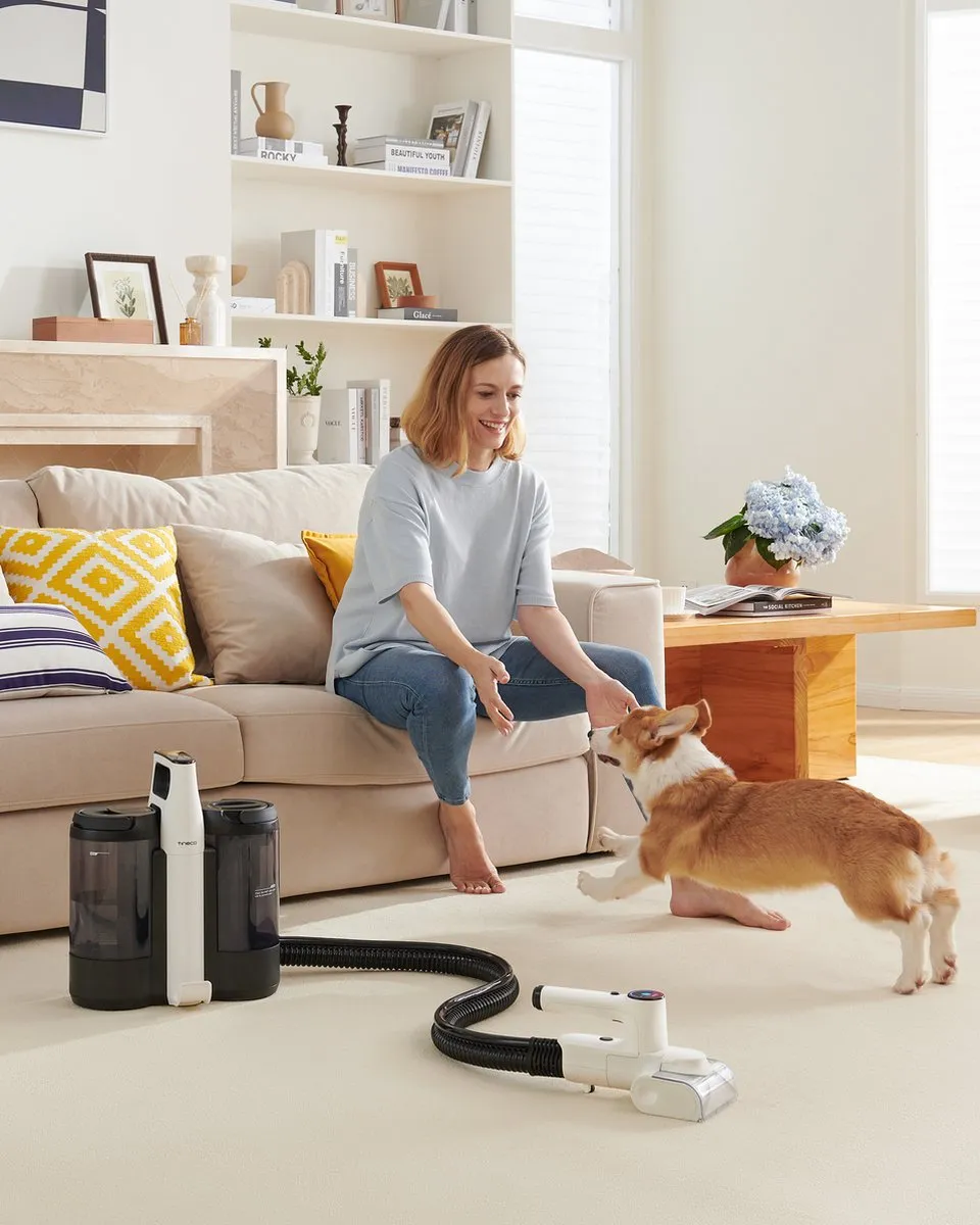 Tineco Carpet One Spot Vlekkenreiniger 1300W - Zwart/Wit - afbeelding 6 van 6