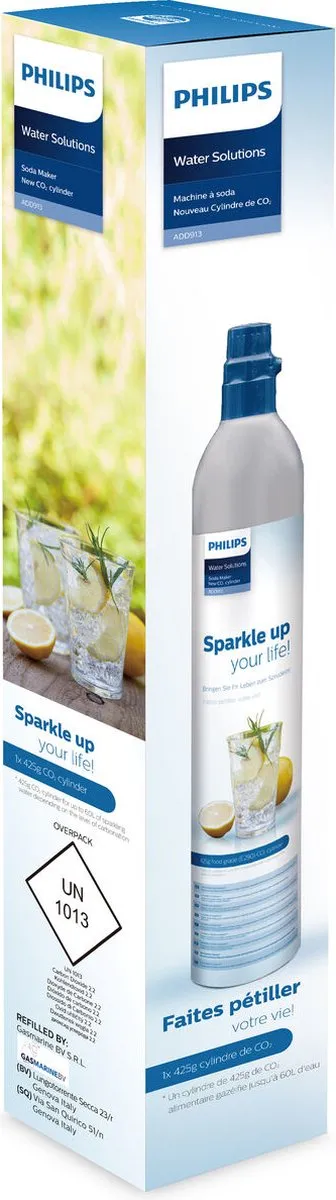 Philips ADD913/10 CO2 Gasfles 425g - Grijs - afbeelding 5 van 5