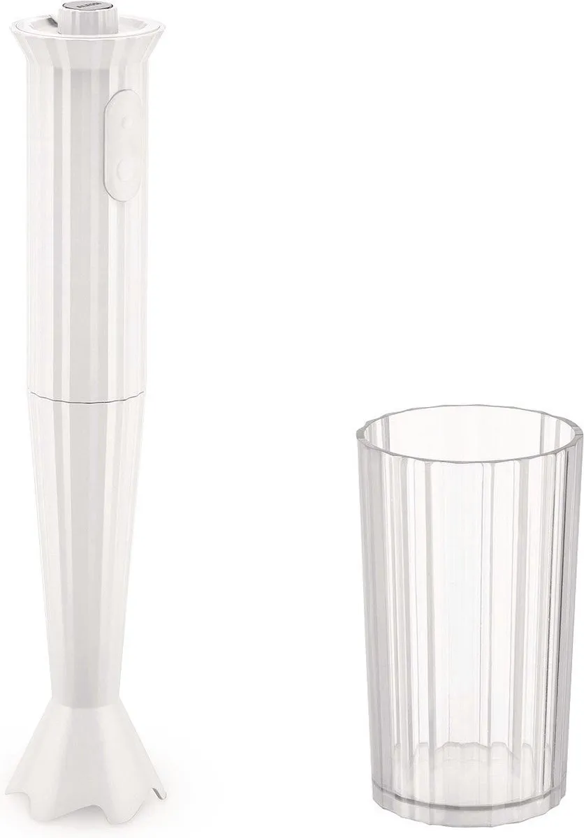 Alessi Staafmixer Plissé MDL10R - 500W - Rood - afbeelding 6 van 6