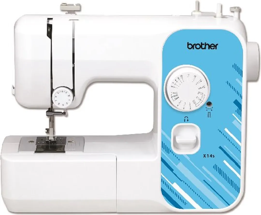 Brother X14S Naaimachine - 10 Steken - Wit/Blauw - afbeelding 2 van 2