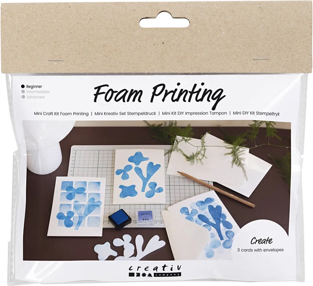 Creativ Company Mini Hobbyset Foam Drukkaart