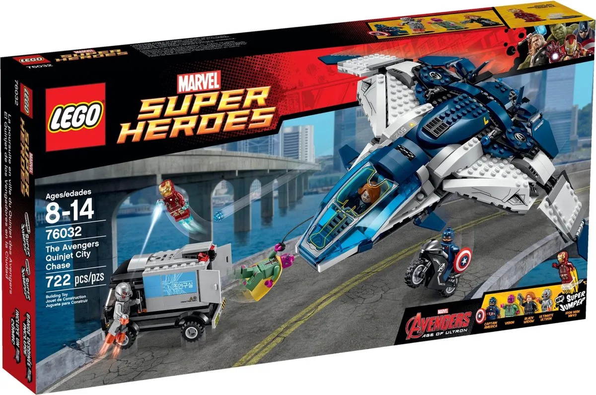 LEGO Marvel Avengers Quinjet 76032