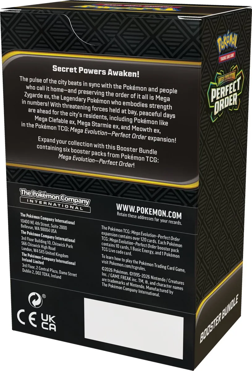 Pokémon Perfect Order - 6 BO Bundle