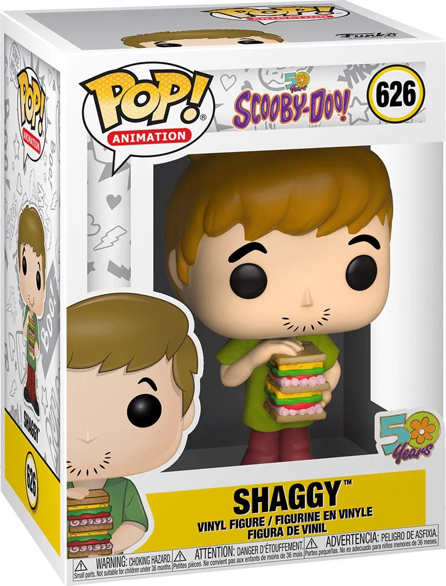 Funko Scooby-Doo Shaggy POP! Figuur - Veelkleurig