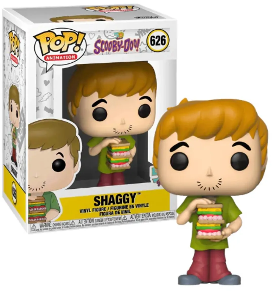 Funko Scooby-Doo Shaggy POP! Figuur - Veelkleurig
