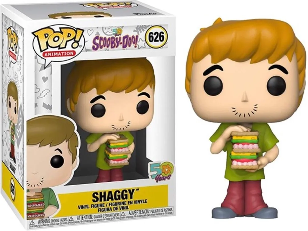 Funko Scooby-Doo Shaggy POP! Figuur - Veelkleurig