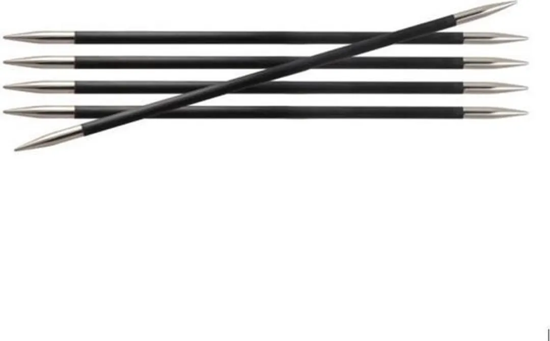 KnitPro Karbonz Sokkennaalden 1.50mm - 5 Stuks