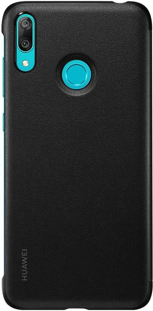 Huawei Y7 2019 Flip Cover - Zwart - 51992902