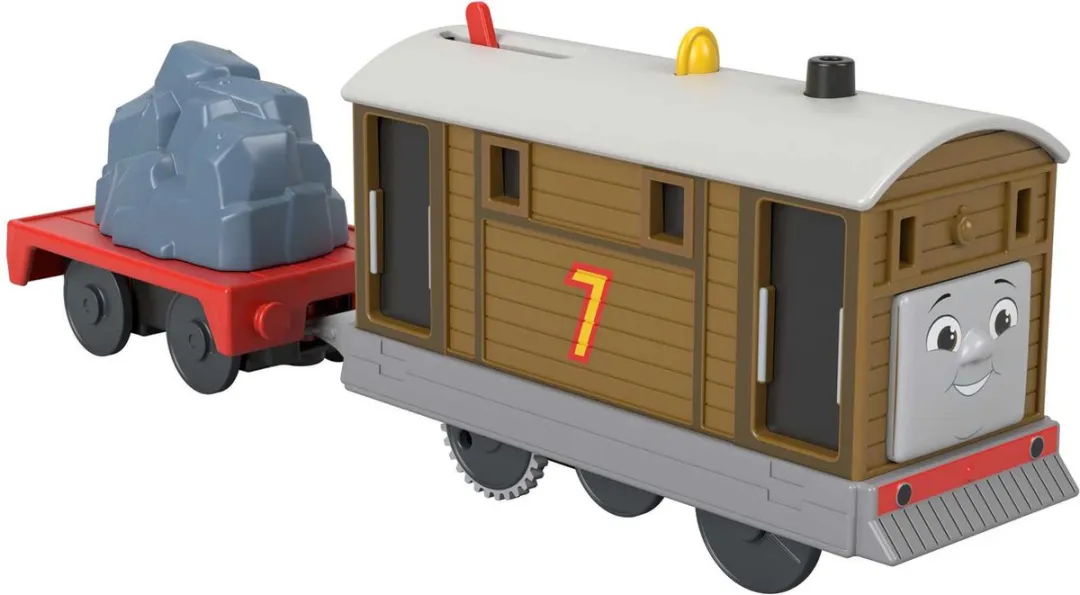 Fisher-Price Thomas & Friends Toby Gemotoriseerde Locomotief
