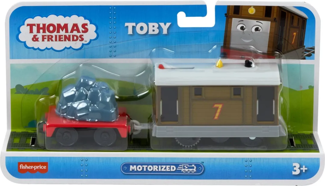 Fisher-Price Thomas & Friends Toby Gemotoriseerde Locomotief - HTN30