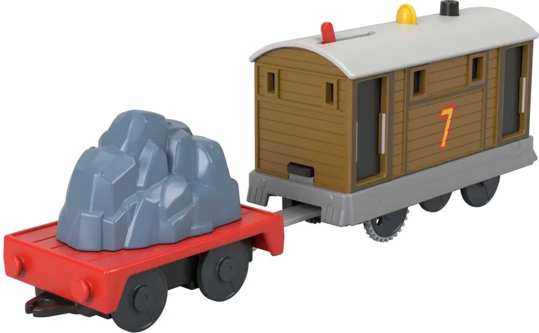 Fisher-Price Thomas & Friends Toby Gemotoriseerde Locomotief - HTN30