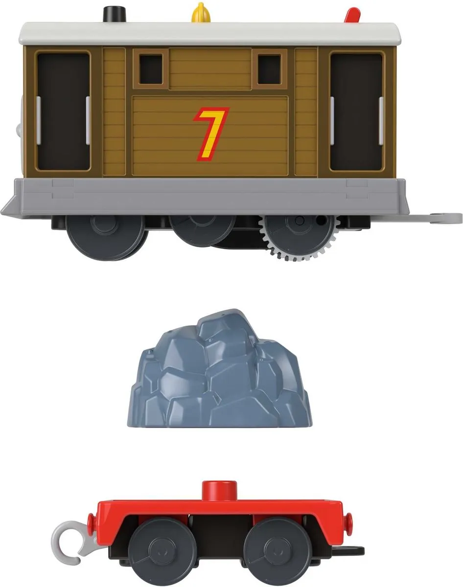 Fisher-Price Thomas & Friends Toby Gemotoriseerde Locomotief - HTN30