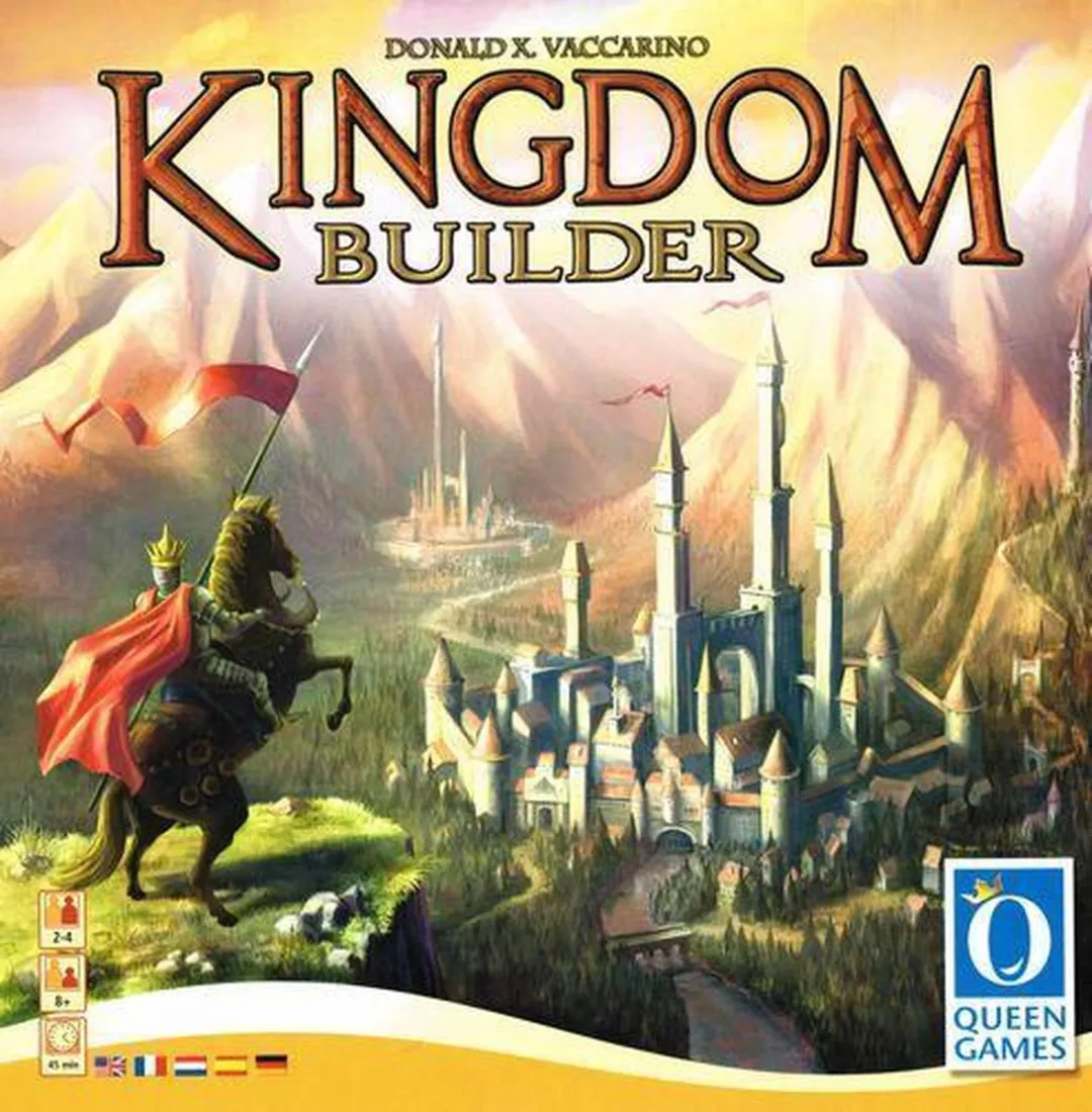 Queen Games Kingdom Builder Q60833 - Bordspel - 2-5 Spelers
