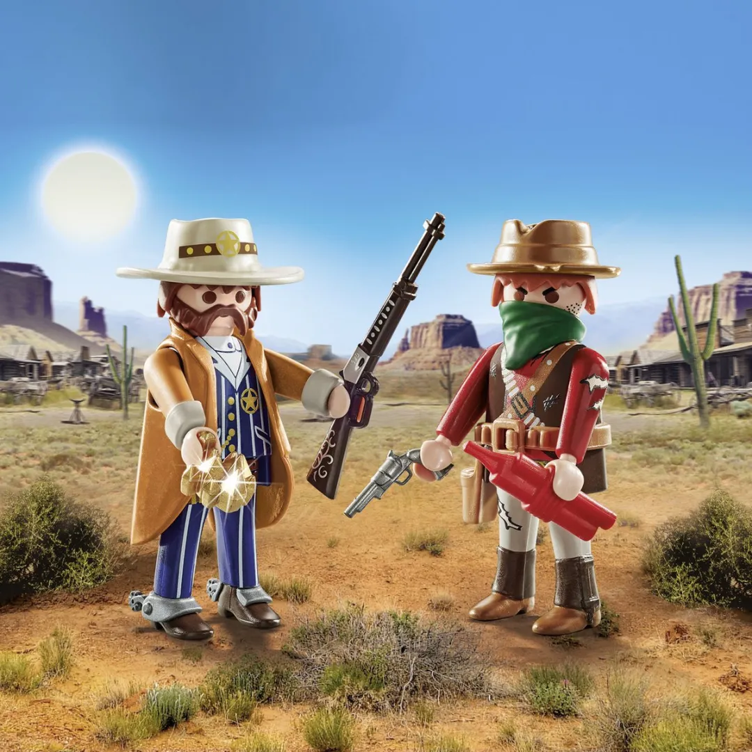 Playmobil DuoPack Bandieten & Sheriff 71508 - Meerkleurig
