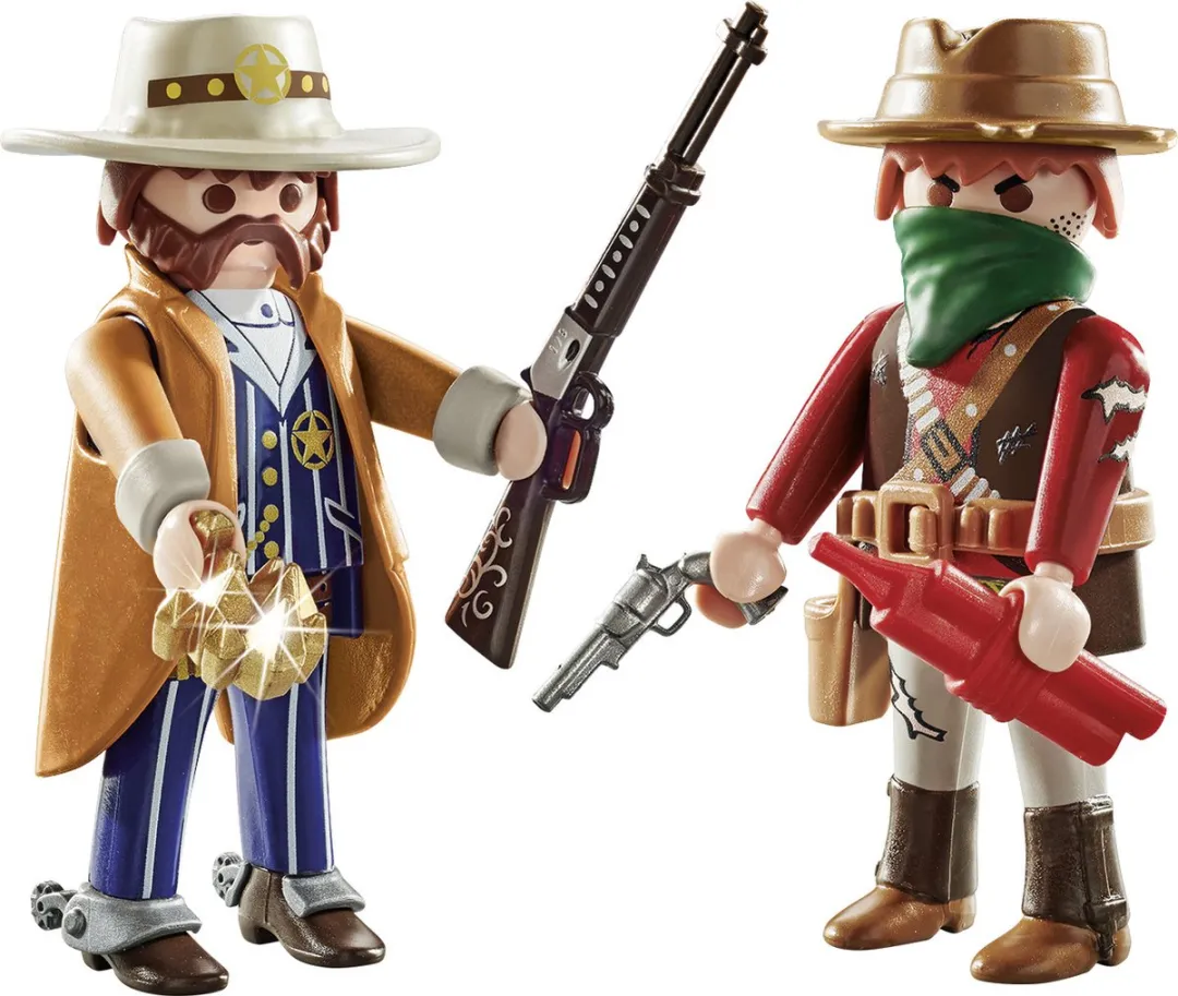 Playmobil DuoPack Bandieten & Sheriff 71508 - Meerkleurig