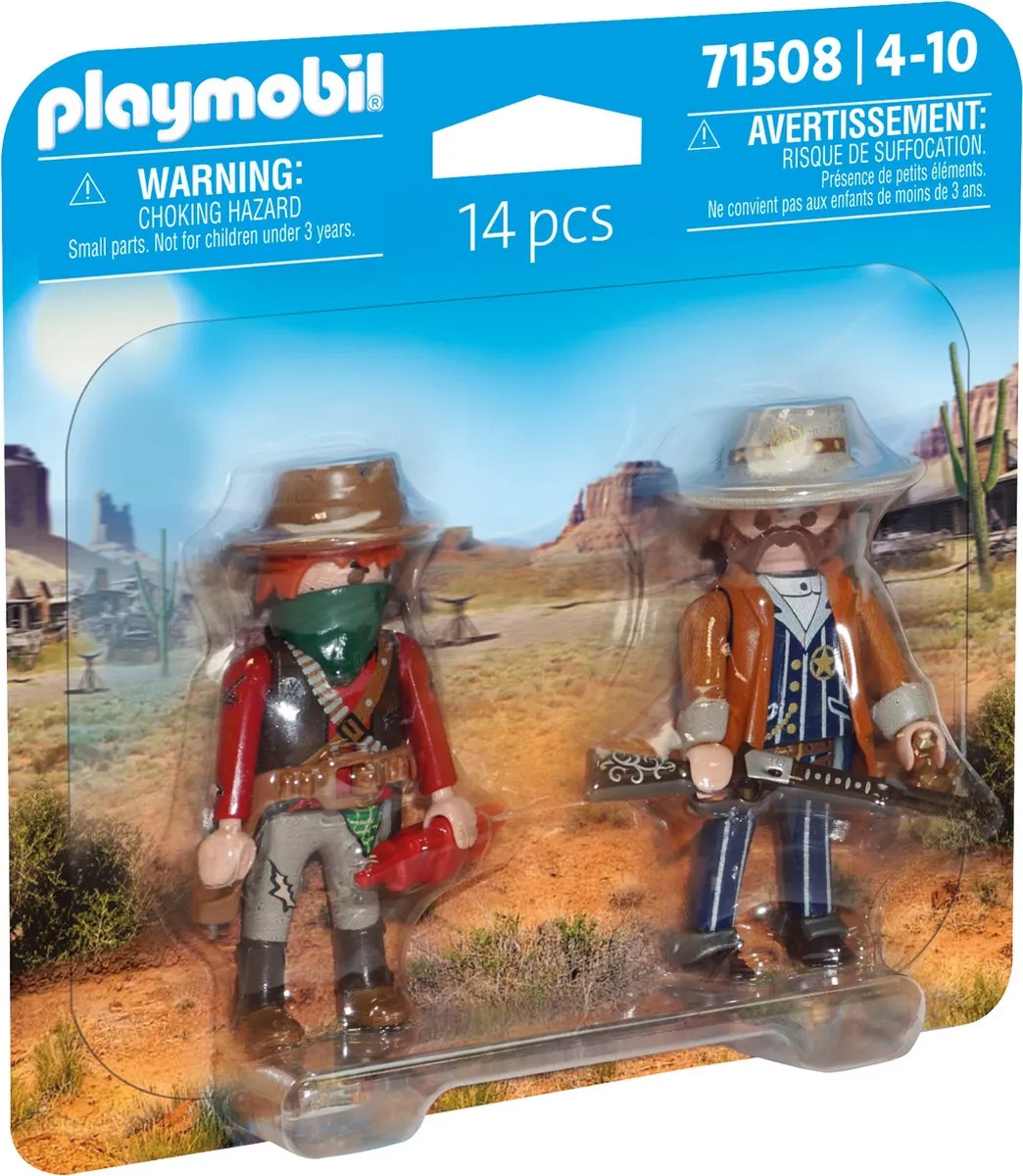 Playmobil DuoPack Bandieten & Sheriff 71508