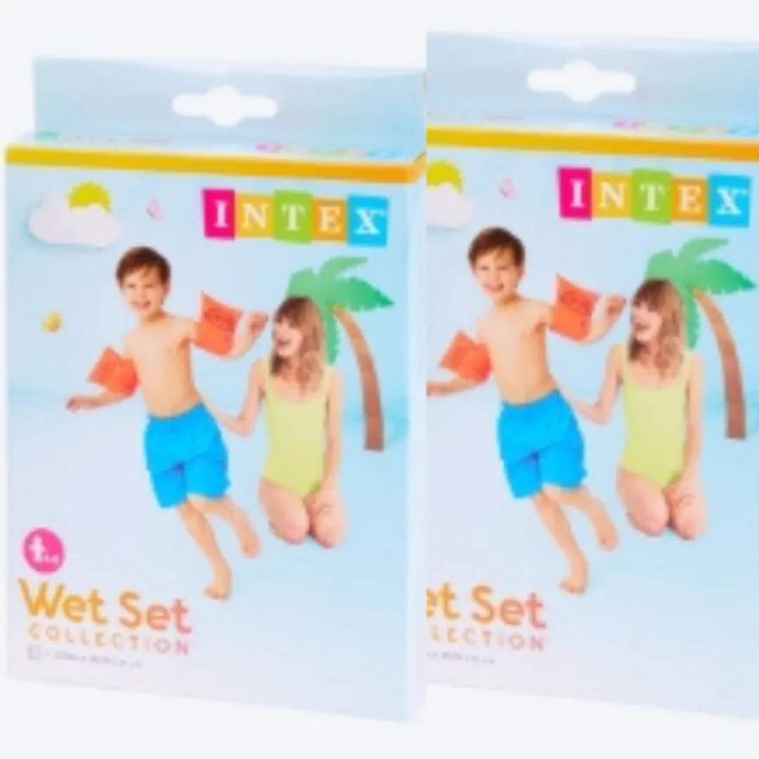 Intex Mavora Zwembandjes 2 Setjes - Oranje/Wit