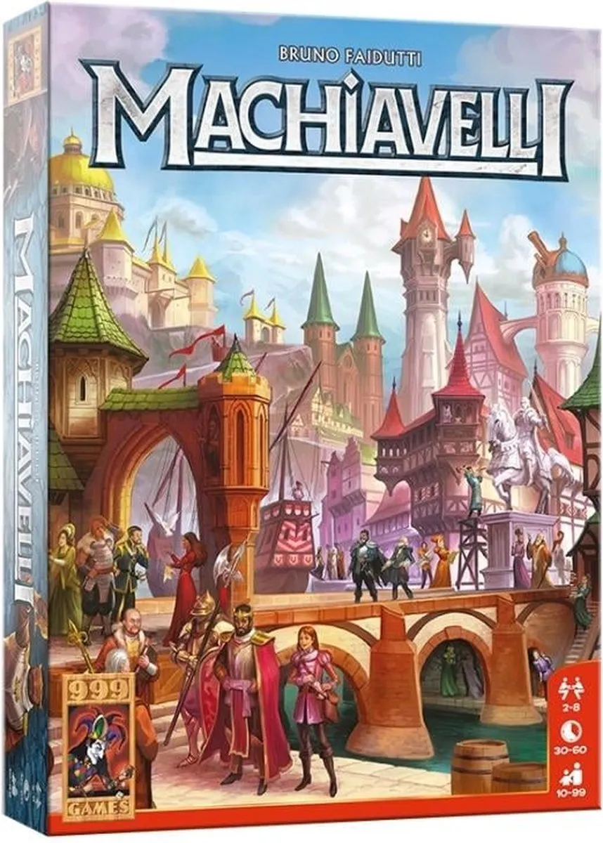 999 Games Machiavelli Kaartspel - 2-7 Spelers