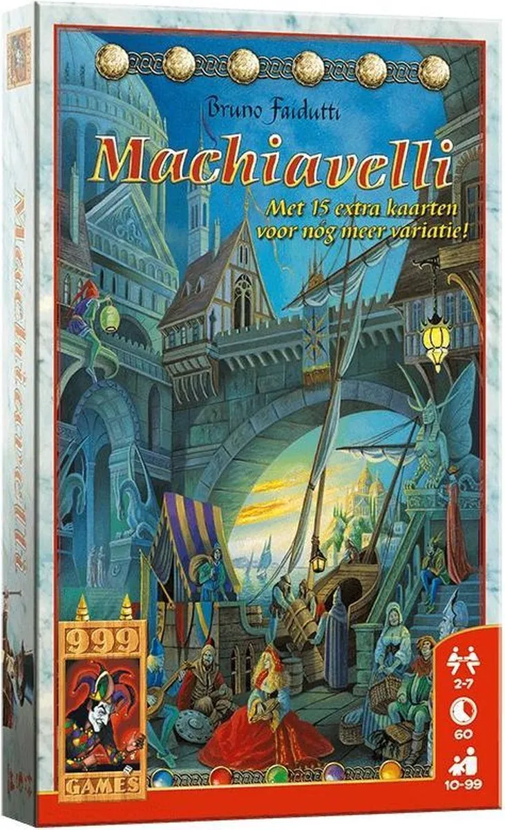 999 Games Machiavelli Kaartspel - 2-7 Spelers