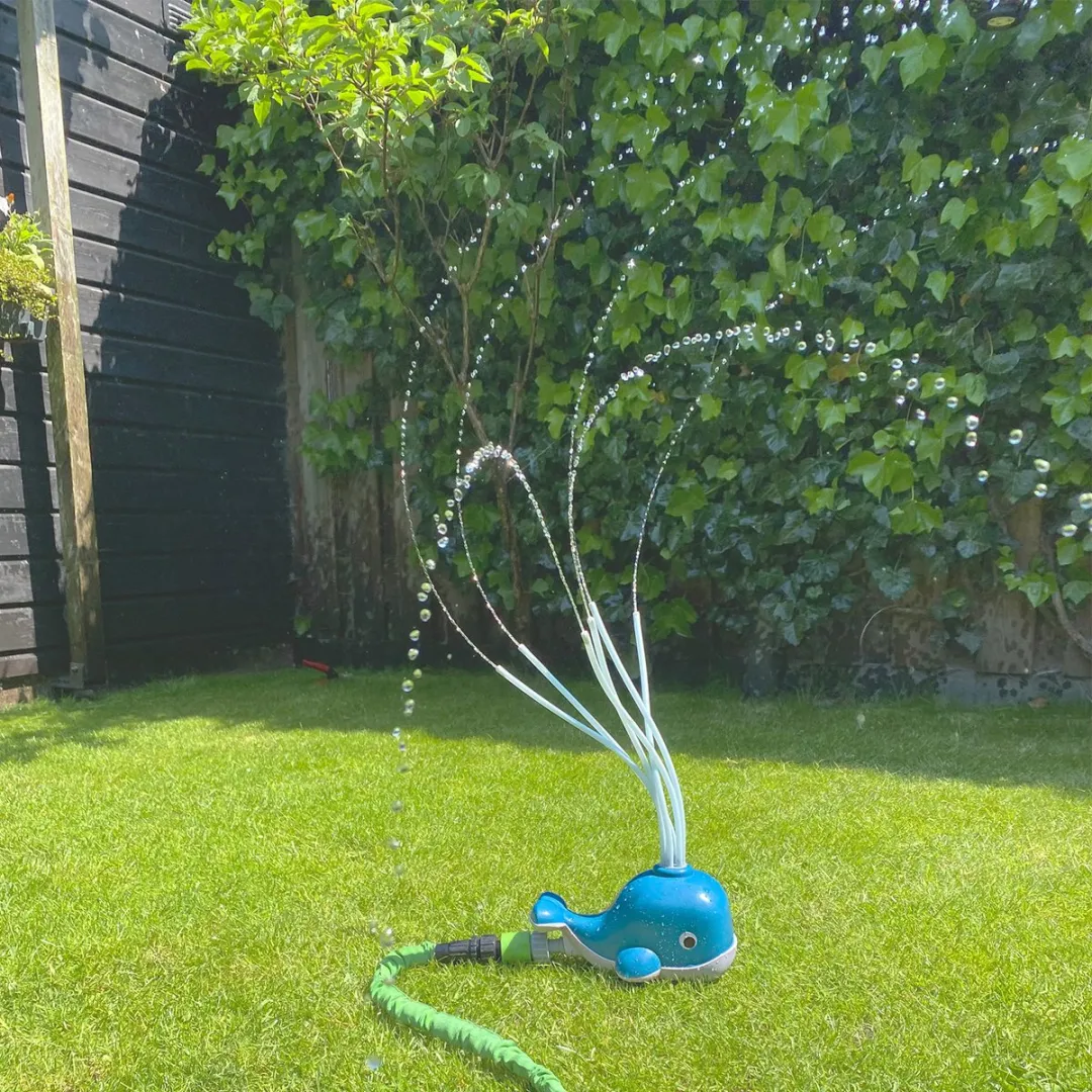 BS Toys Water Sproeiende Walvis GA455 - Blauw/Wit