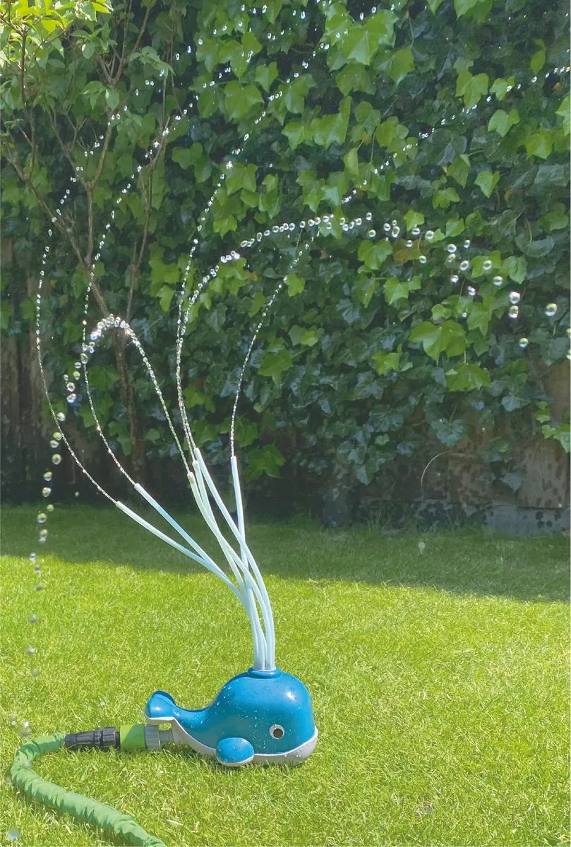 BS Toys Water Sproeiende Walvis GA455 - Blauw/Wit