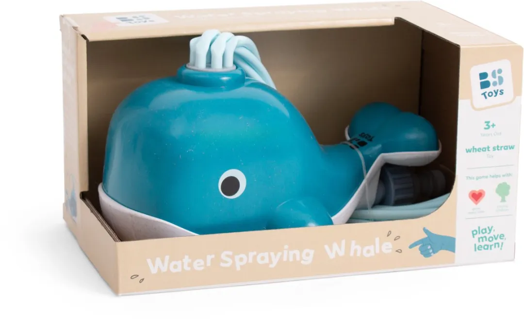 BS Toys Water Sproeiende Walvis GA455 - Blauw/Wit