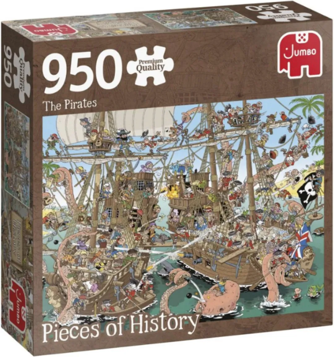 Jumbo The Pirates Legpuzzel 950 Stuks
