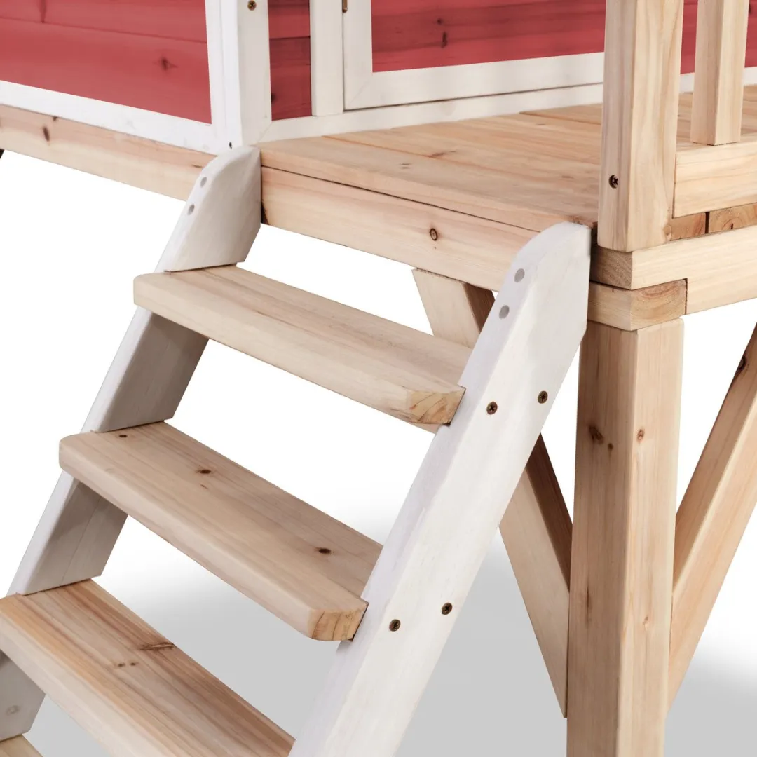 EXIT Toys Loft 300 Houten Speelhuis 50.03.13.00 - Rood