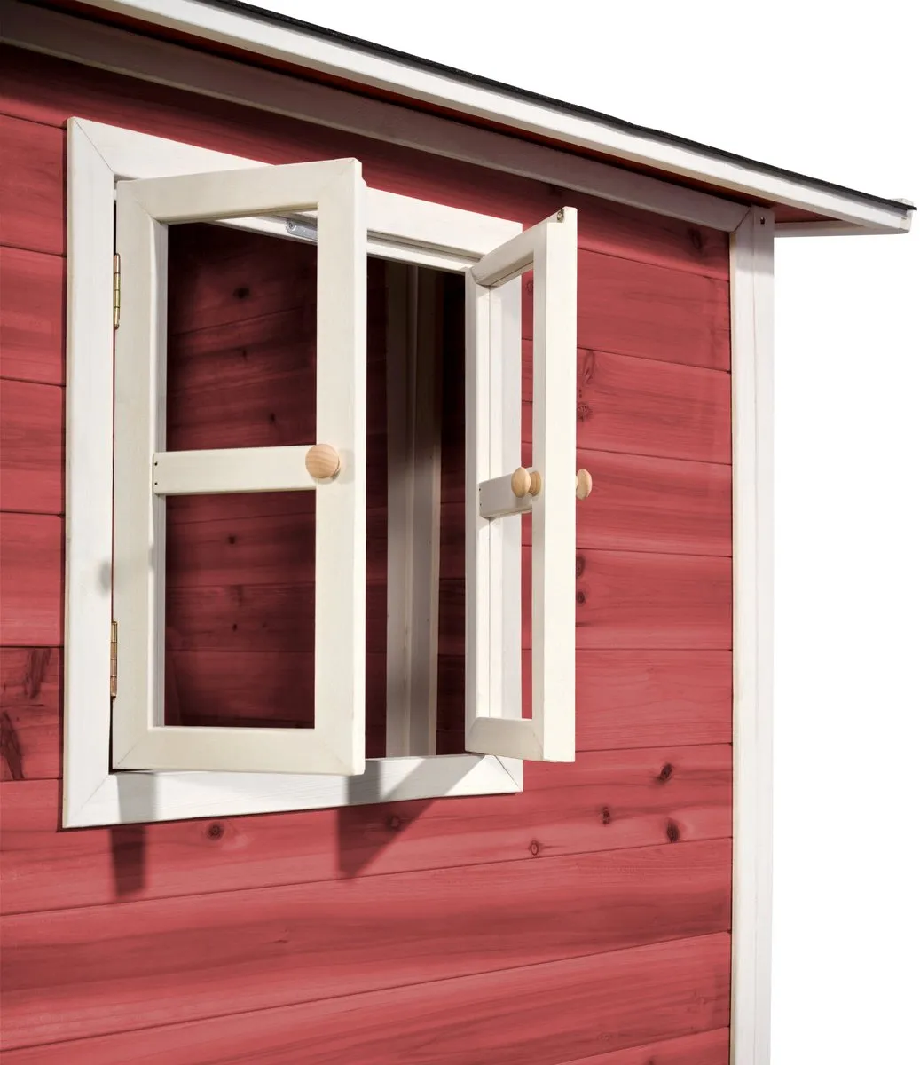 EXIT Toys Loft 300 Houten Speelhuis 50.03.13.00 - Rood