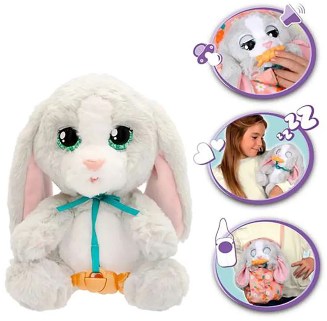 Imc Toys Baby Paws Bunny Interactieve Pluchen Knuffel - Meerkleurig