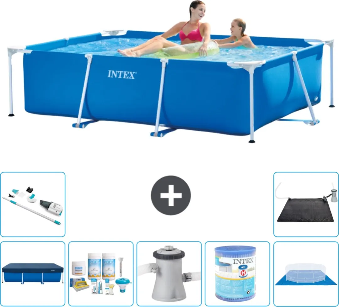 Intex Rechthoekig Frame Zwembad 220x150x60cm